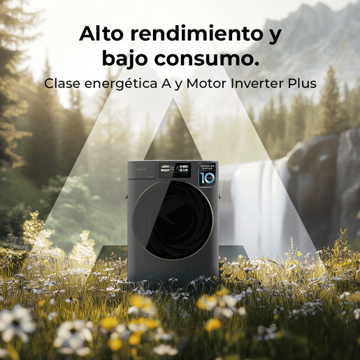 Máquina de lavar Cecotec Bolero DressCode 9950 Autodose Inverter 3D 1400 rpm 9 kg
