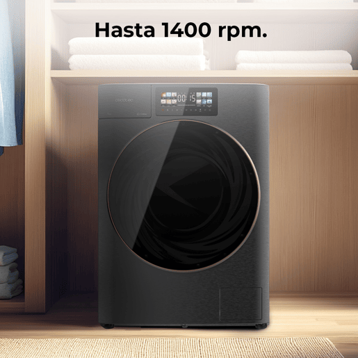 Máquina de lavar Cecotec Bolero DressCode 9950 Autodose Inverter 3D 1400 rpm 9 kg