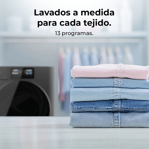 Máquina de lavar Cecotec Bolero DressCode 9950 Autodose Inverter 3D 1400 rpm 9 kg