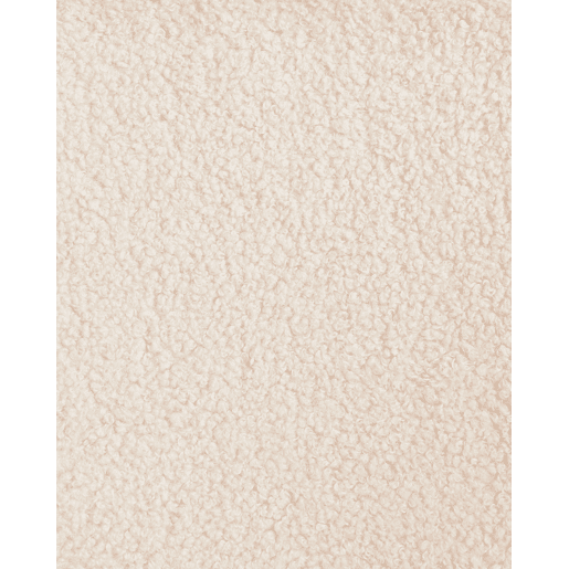Conjunto de 2 cadeiras de jantar MINA II Bouclé Creme claro