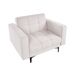 Beliani Sillón ALNES Beliani Sillón ALNES Crema
