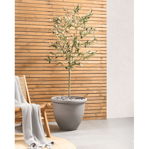 Vaso TESALIA 49 cm Cinzento Vaso TESALIA 49 cm Cinzento