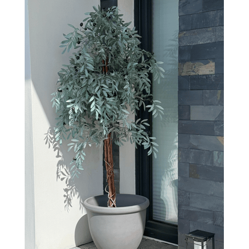 Vaso TESALIA 49 cm Cinzento Vaso TESALIA 49 cm Cinzento