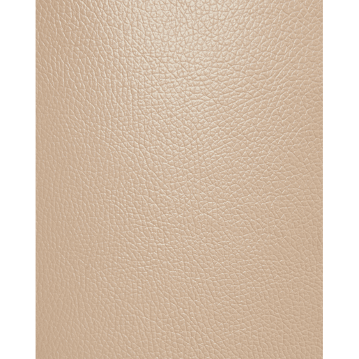 Conjunto de 3 cestos ARAM Pele sintética Creme