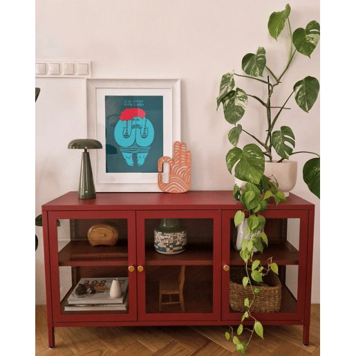 Beliani Candeeiro de mesa BOCONO