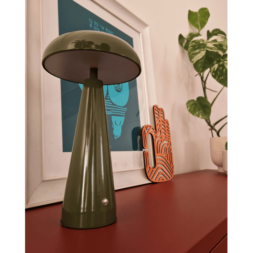 Beliani Candeeiro de mesa BOCONO