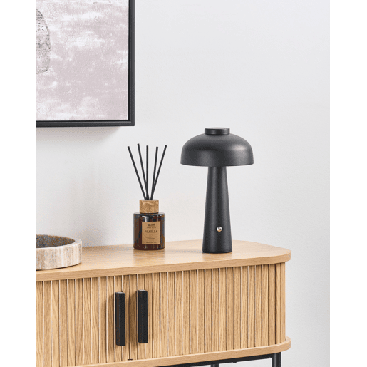 Candeeiro de mesa LED sem fios AGUSAN Com regulador de intensidade Metal Preto