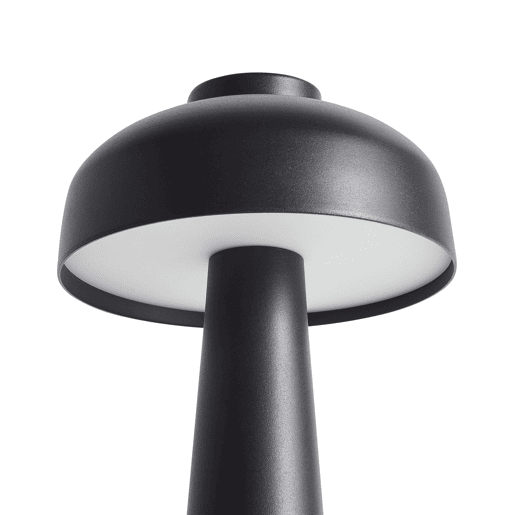 Candeeiro de mesa LED sem fios AGUSAN Com regulador de intensidade Metal Preto