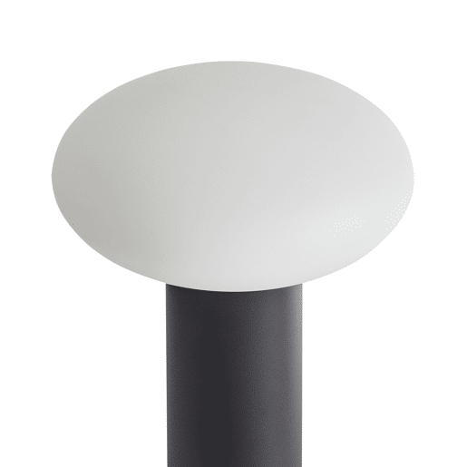 Candeeiro de mesa LED sem fios BUAYAN Com regulador de intensidade Metal Preto