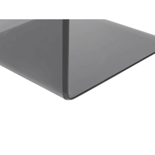 Mesa de apoio LOURDES Vidro de segurança (temperado) Preto