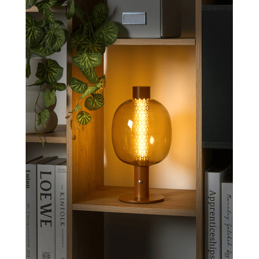 Candeeiro de mesa LED sem fios PULANGI Com regulador de intensidade Metal Castanho