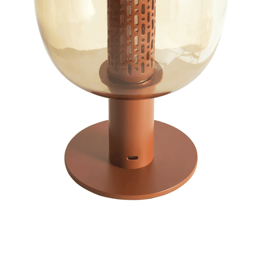 Candeeiro de mesa LED sem fios PULANGI Com regulador de intensidade Metal Castanho