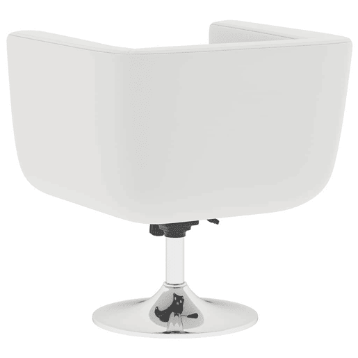 vidaXL Banco de bar couro artificial branco vidaXL Banco de bar couro artificial branco