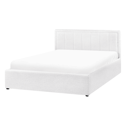 Beliani Cama baú Bouclé MONTLAUR Beliani Cama baú Bouclé MONTLAUR