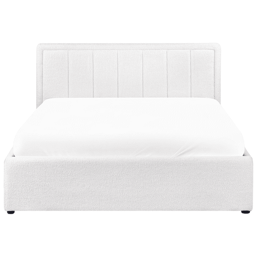 Beliani Cama baú Bouclé MONTLAUR Beliani Cama baú Bouclé MONTLAUR