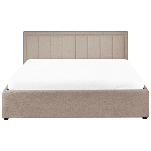 Beliani Cama baú Bouclé MONTLAUR Beliani Cama baú Bouclé MONTLAUR