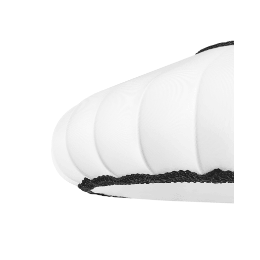 Candeeiro suspenso ZULIA Material sintético Branco