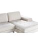 Beliani Sofá esquinero Terciopelo KIRUNA Beliani Sofá esquinero Terciopelo KIRUNA Beige