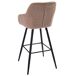 Beliani Silla de bar CASMALIA Beliani Silla de bar CASMALIA Gris
