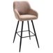Beliani Silla de bar CASMALIA Beliani Silla de bar CASMALIA Gris