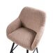 Beliani Silla de bar CASMALIA Beliani Silla de bar CASMALIA Gris