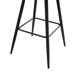 Beliani Silla de bar CASMALIA Beliani Silla de bar CASMALIA Gris