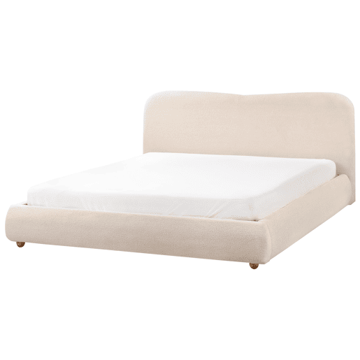 Beliani Cama baú Bouclé BLAGNAC