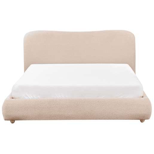 Beliani Cama baú Bouclé BLAGNAC