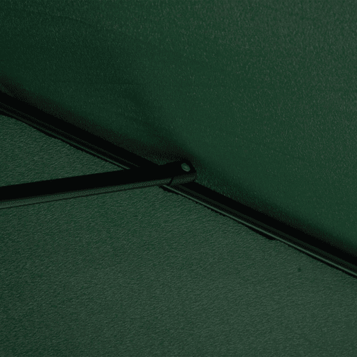 Outsunny Guarda-sol Retangular 230x130x245 cm para Parede com Manivela, Proteção UV 30+ e Tecido Poliéster Impermeável 180 gm² para Varanda, Terraço e Jardim - Verde