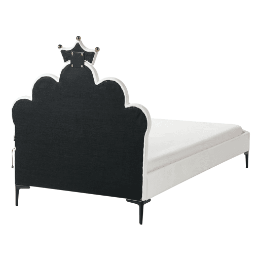 Beliani Cama infantil Veludo RUBIAN