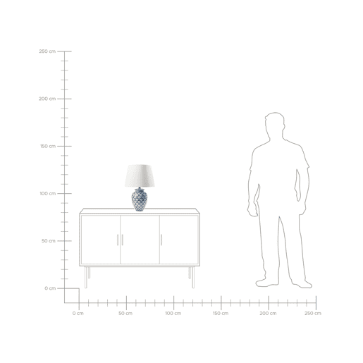 Beliani Candeeiro de mesa JAUCA Beliani Candeeiro de mesa JAUCA