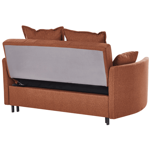 Beliani Sofá-cama Poliéster HOVIN