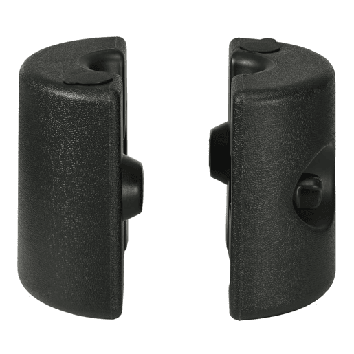 Outsunny Conjunto de 4 Pesos para Tendas Dobráveis Suportes Recarregáveis com 8,7 kg de Água ou 12 kg de Areia Pesos para Pérgola com Fixadores Ø21,524x25,5 cm Preto