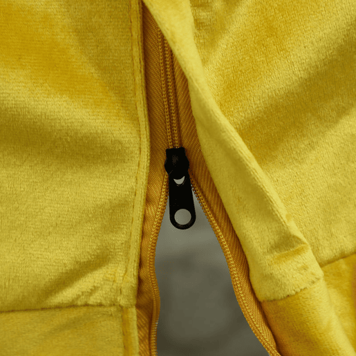 HOMCOM Poltrona Sala de Estar com Apoio para os Pés Poltrona Relax para Leitura com Bolsos Laterais e Pés de Aço para Sala de Estar Dormitório 80x78x100 cm Amarelo