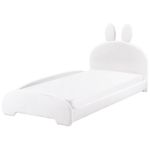 Beliani Cama infantil Bouclé PERROS Beliani Cama infantil Bouclé PERROS