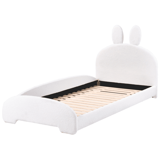 Beliani Cama infantil Bouclé PERROS Beliani Cama infantil Bouclé PERROS