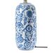 Beliani Lámpara de mesa AIBONITO Beliani Lámpara de mesa AIBONITO Blanco/ Azul