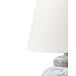 Beliani Lámpara de mesa JAMAPA Beliani Lámpara de mesa JAMAPA Blanco/ Azul