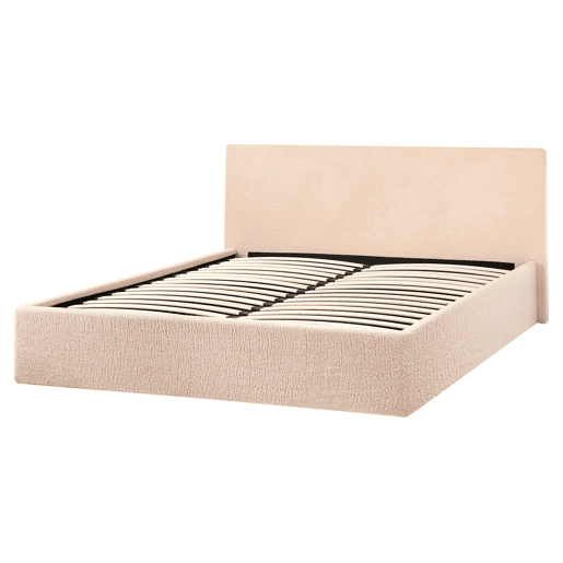 Beliani Cama baú Bouclé ORBEY Beliani Cama baú Bouclé ORBEY