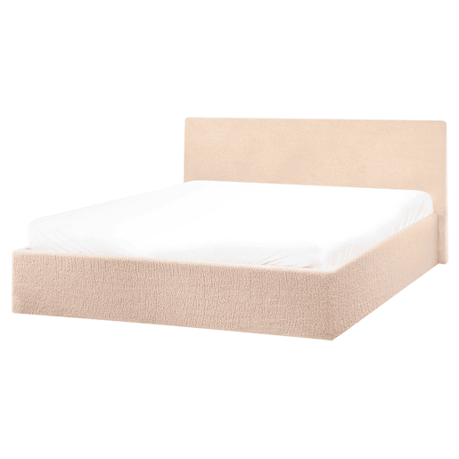 Beliani Cama baú Bouclé ORBEY Beliani Cama baú Bouclé ORBEY