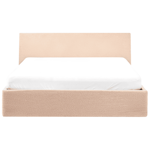 Beliani Cama baú Bouclé ORBEY Beliani Cama baú Bouclé ORBEY
