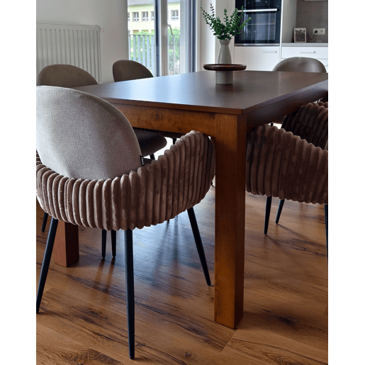Beliani Mesa de jantar extensÃvel MADURA Beliani Mesa de jantar extensÃvel MADURA