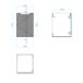 Mueble bajo lavabo 2 cajones 1 puerta Mallory Mueble bajo lavabo 2 cajones 1 puerta Mallory Madera