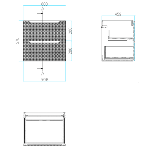 Conjunto móvel lavatório duplo 120 cm e coluna Mallory Bege e madeira