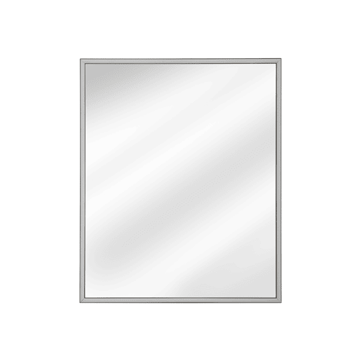 Lavatório individual encastrado 80 cm com espelho LED e coluna Adriel Madeira