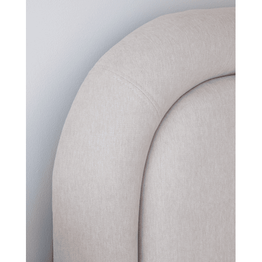 Beliani Cama Linho sintético LAVARDENS