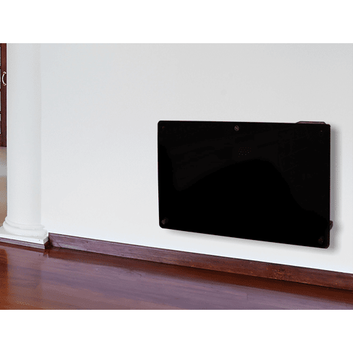 Radiador com painel de vidro e controlo WiFi App