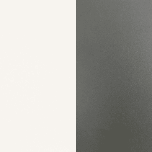 Conjunto de sala de estar com mesa de centro Kenzo Plus V1 Branco brilhante - Cinzento antracite 200 x 46 x 41 cm