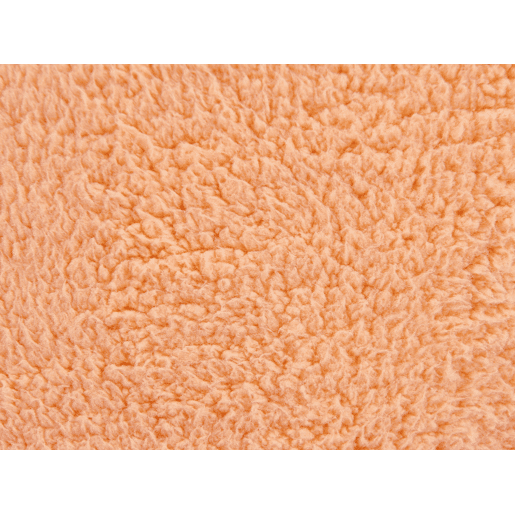Pufe ALIPUR Bouclé Laranja 40 cm 40 cm 40 cm