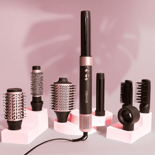 Escova de ar Bamba CeramicCare AirGlam Black Cecotec Escova de ar Bamba CeramicCare AirGlam Black Cecotec